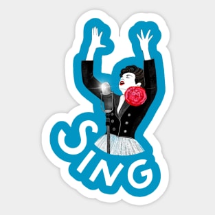 Sing! Sticker